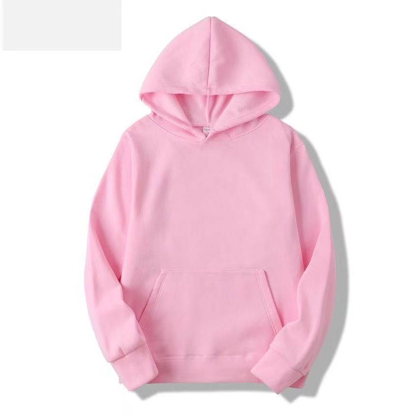 Simple solid color hoodie, unlock your versatile fashion code