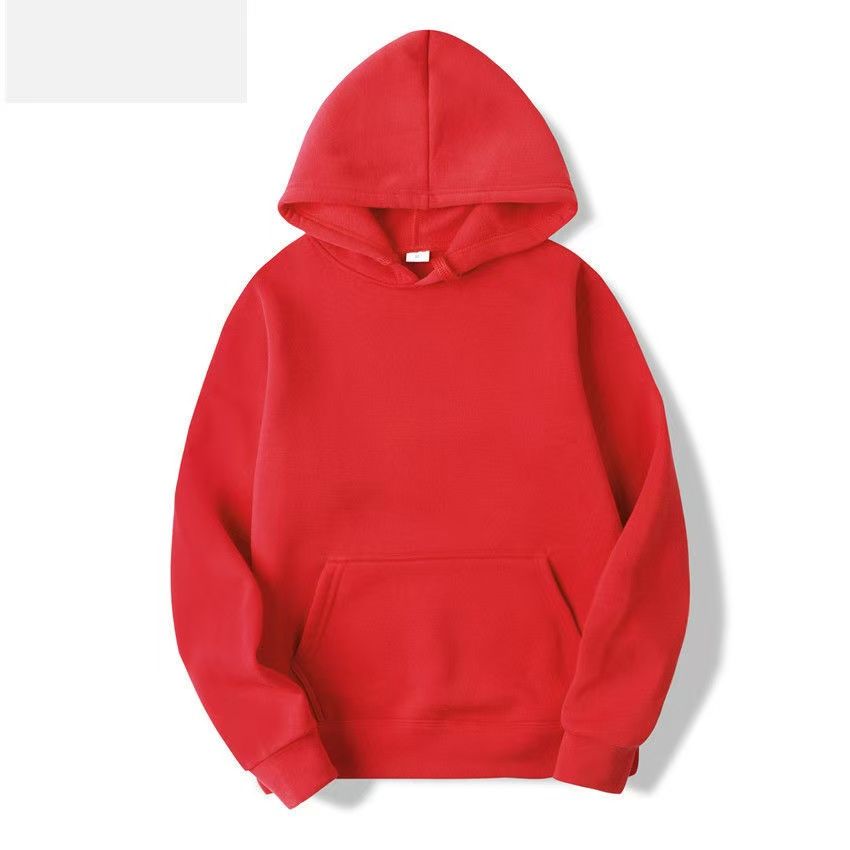 Simple solid color hoodie, unlock your versatile fashion code