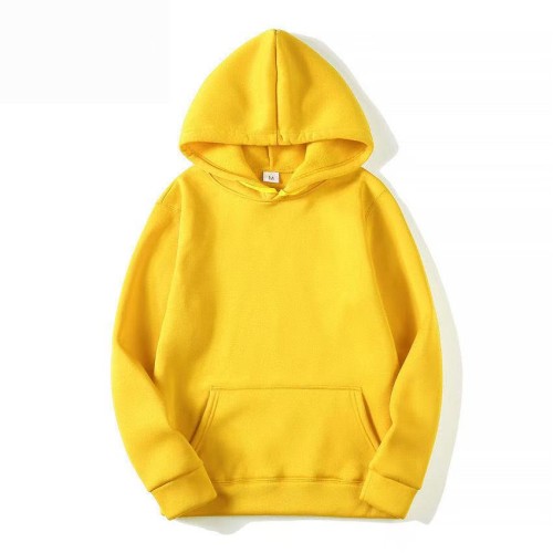 Solid color hoodie, versatile, fashionable, comfortable, casual, sports, daily wear
