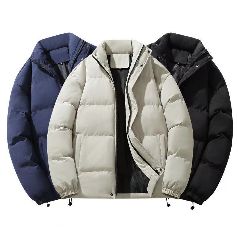 Casual windproof, warm and thickened, puffer jacket