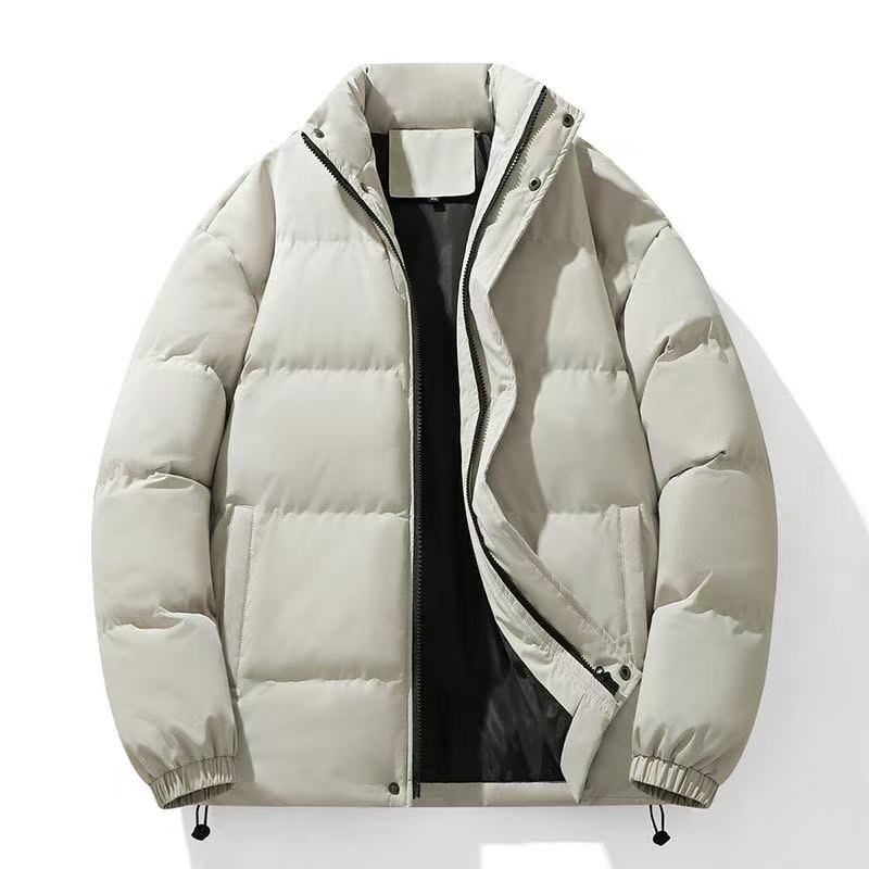 New winter couple style cotton coat, casual windproof warm thickened puffer coat